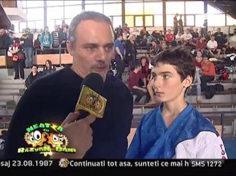 Materian Duta la cea mai mare competitie de karate