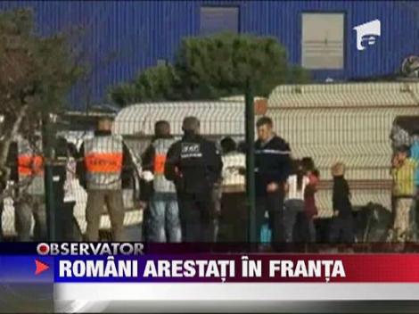 Rromi de origine romana arestati in Franta