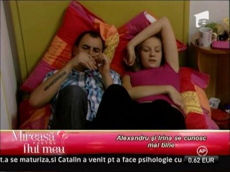 Alexandru isi exprima sentimentele fata de Irina