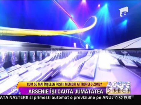 Arsenie, fostul component al formatiei O-zone, isi cauta jumatatea