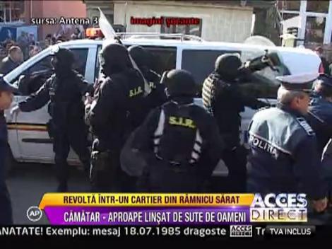 IMAGINI SOCANTE! Camatar aproape linsat de oameni