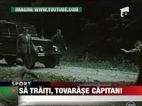 Gigi Becali il invata pe Lutu cum sa spuna "Sa traiti, tovarase capitan"