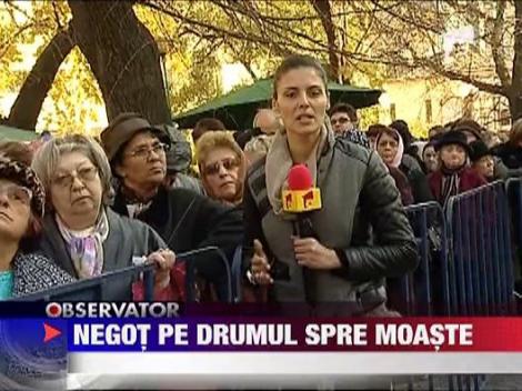 Negot pe drumul spre moaste