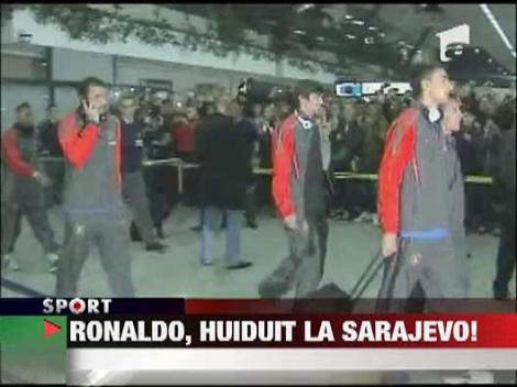 Cristiano Ronaldo a fost huiduit la Sarajevo