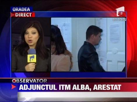 Adjunctul ITM Alba, arestat