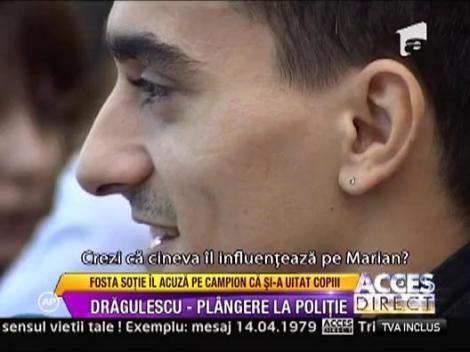 Marian Dragulescu e acuzat ca nu mai plateste pensia alimentara