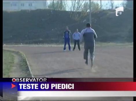 Teste fizice pentru politistii din Baia Mare