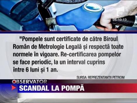 Scandal la o benzinarie din Capitala