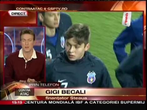 Gigi Becali confirma cearta dintre Borceanu su Florin Costea