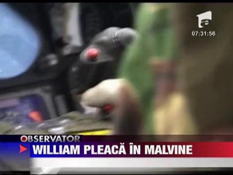 Printul William pleaca in Malvine