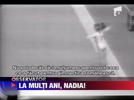 Nadia Comaneci la 50 de ani