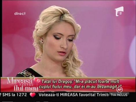 Tatal si fratele lui Dragos au venit in studio