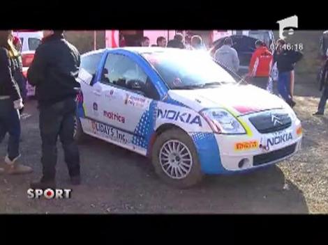 Ilinca Vandici a fost copilot de raliuri