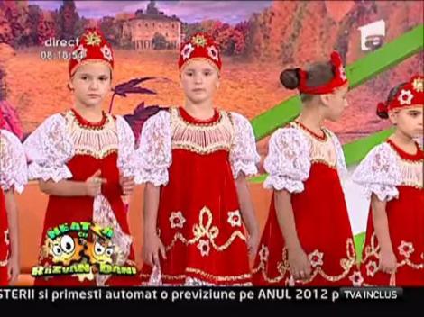 VIDEO! Copiii de la Bucharest Sport Club au dansat la Neatza