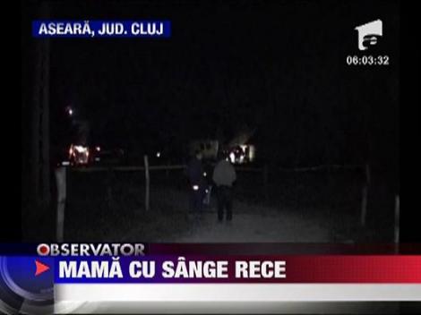 Nou nascuta aruncata intr-un hambar