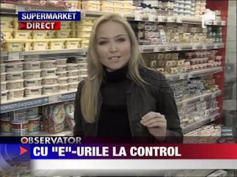 Uniunea Europeana mai atenta la E-urile din mancare