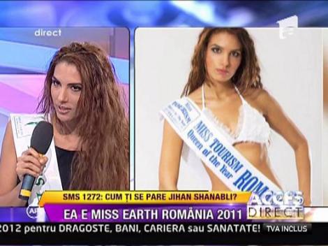 Jihan Shanabli a castigat Miss Earth Romania 2011!