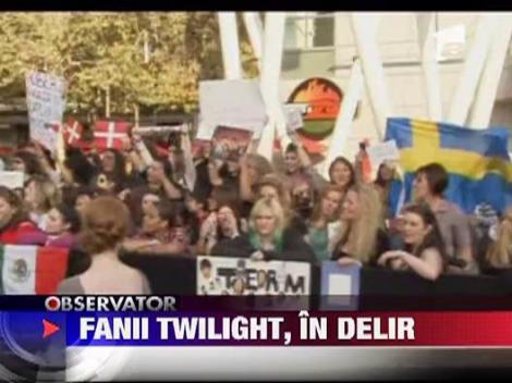 Fanii Twilight, in delir