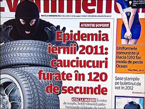 Roti furate in 120 de secunde