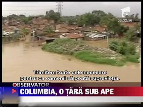 Columbia este sub ape