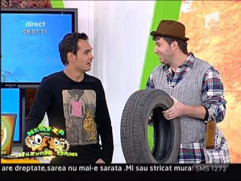 Johnny Talent si anvelopele de iarna