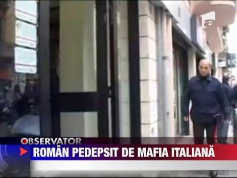 Roman pedepsit de mafia italiana