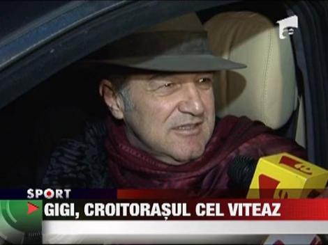 Gigi Becali a impresionat tot Parlamentul European cu hainele lui!