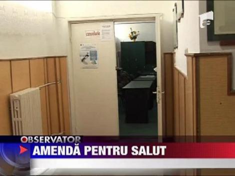 Conflict, amendat de Politie, intre un elev si o profesoara