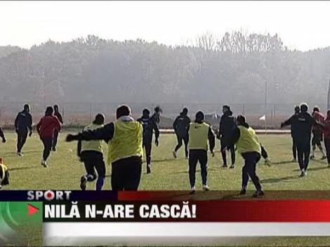 Stelistii au glumit pe seama lui Mihai Costea la antrenament