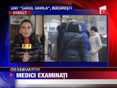 Viitorii medici sustin astazi examenul de rezidentiat