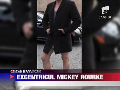Excentricul Mickey Rourke