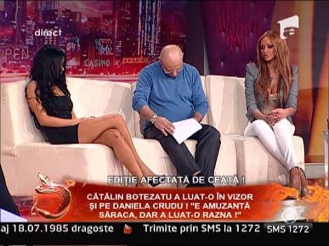 Catalin Botezatu a luat-o in vizor si pe Daniela Crudu! E amuzanta saraca, dar a luat-o razna!