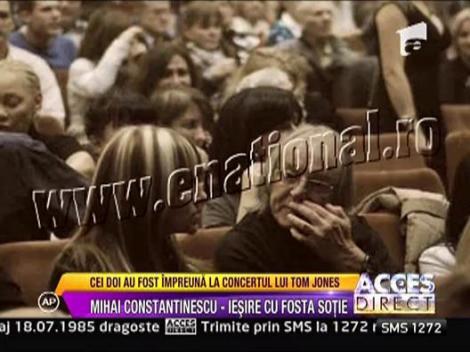 Mihai Constantinescu a fost la concert cu fosta sotie