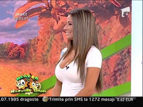 Roxana Vancea vrea sa serbeze Craciunul cu Gigi Becali!