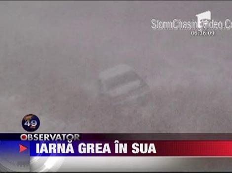 Iarna grea in SUA