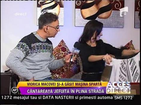 Viorica Macovei si-a gasit masina sparta