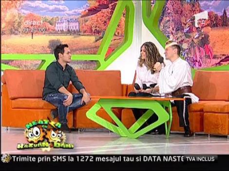 Radu Ille si Ninuta, la Neatza