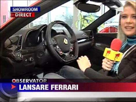 Lansare Ferrari in Romania