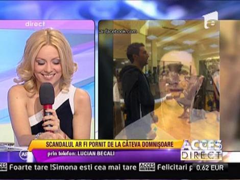 Nepotul lui Becali si-a luat bataie in club