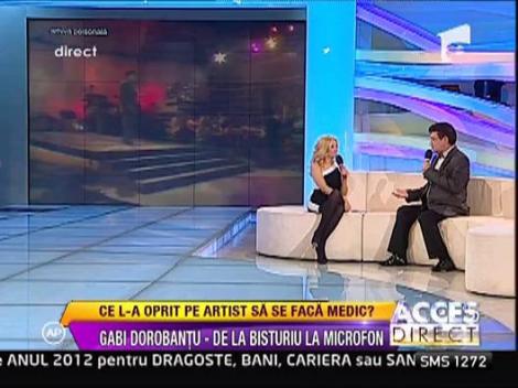 Gabriel Dorbantu a vrut sa se faca medic sau preot