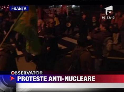 Proteste anti-nucleare in Franta