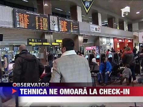 Probleme cu check-in-ul electronic