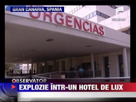 Explozie intr-un hotel de lux