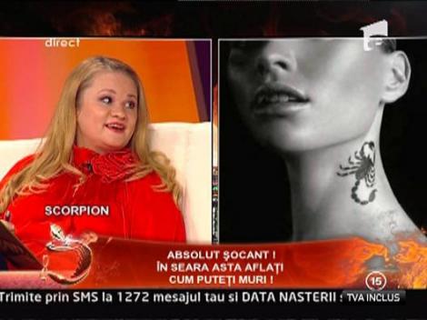 Absolut socant! Cum putem muri in functie de zodie! Scorpion