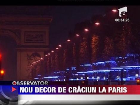 Luminile de Craciun s-au aprins la Paris