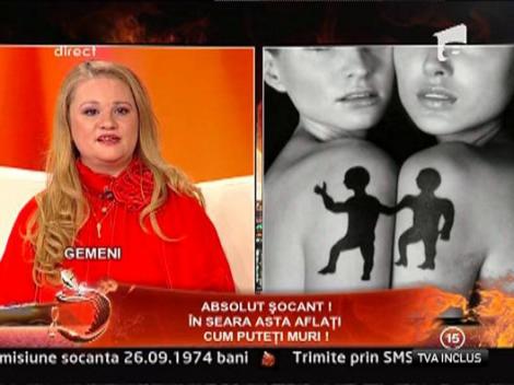 Absolut socant! Cum putem muri in functie de zodie! Gemeni