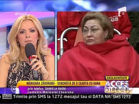 Oana si-a bagat mama in spital