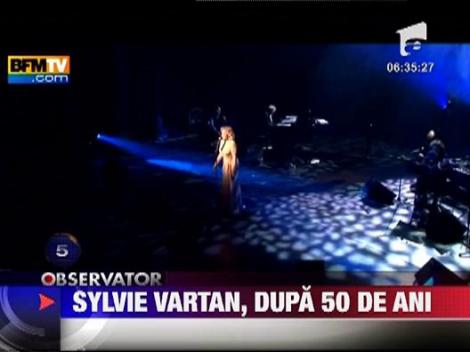 Sylvie Vartan a sarbatorit 50 de ani de cariera