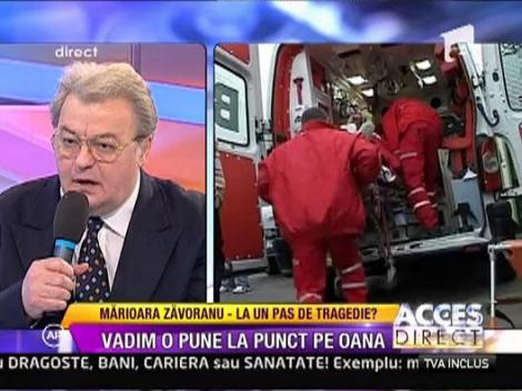 Corneliu Vadim Tudor o injura pe Oana Zavoranu in direct!!