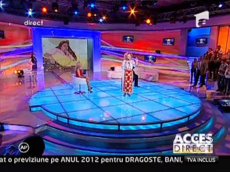 Maria Carneci canta o melodie in premiera la "Acces Direct"